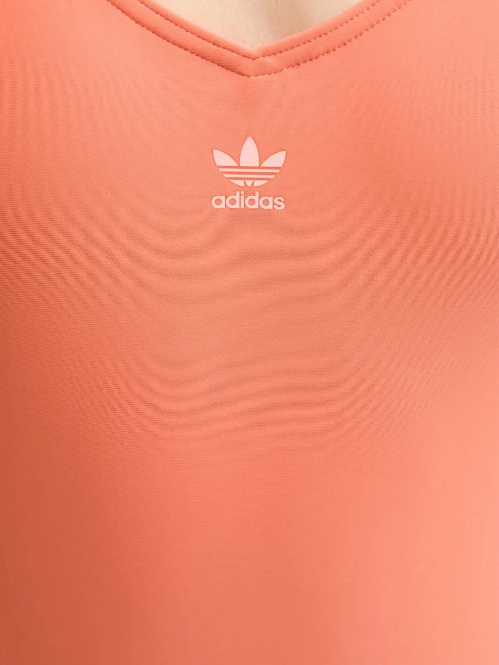 adidas Adicolor three stripes swimsuit Oranje