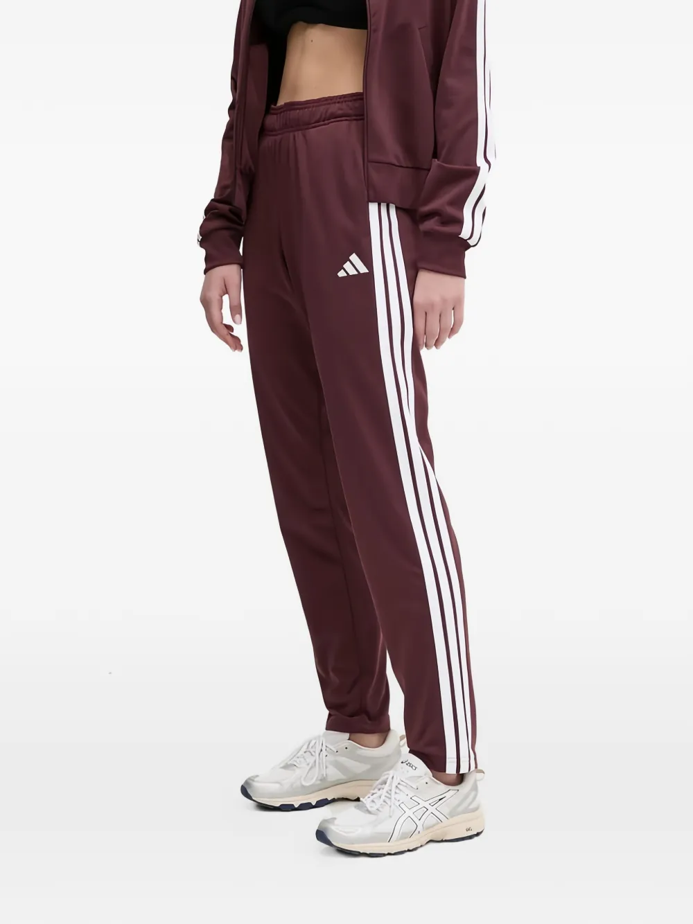 adidas Gestreept trainingspak Rood