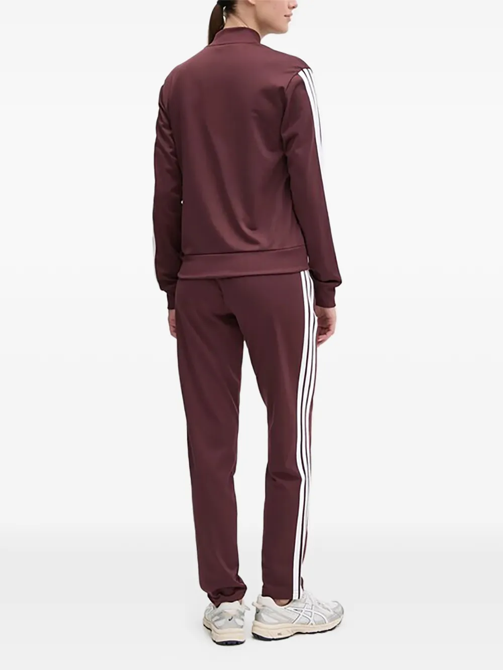 adidas Gestreept trainingspak Rood