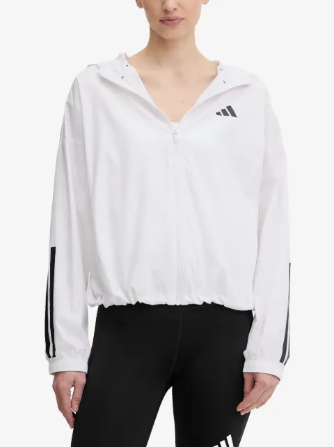 adidas Hyperglam jack met capuchon en logo-print