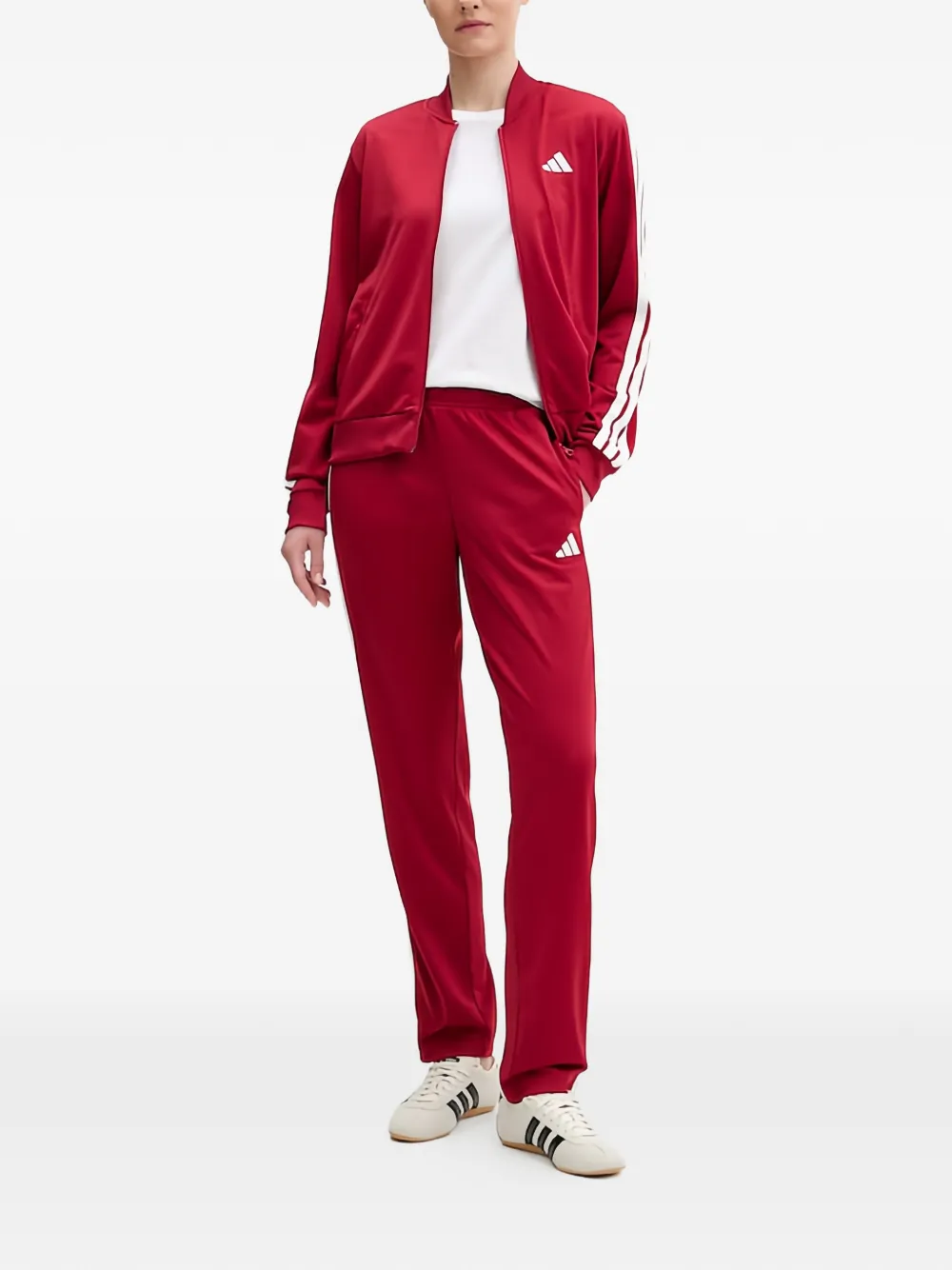 adidas Dayready tracksuit - Rosso