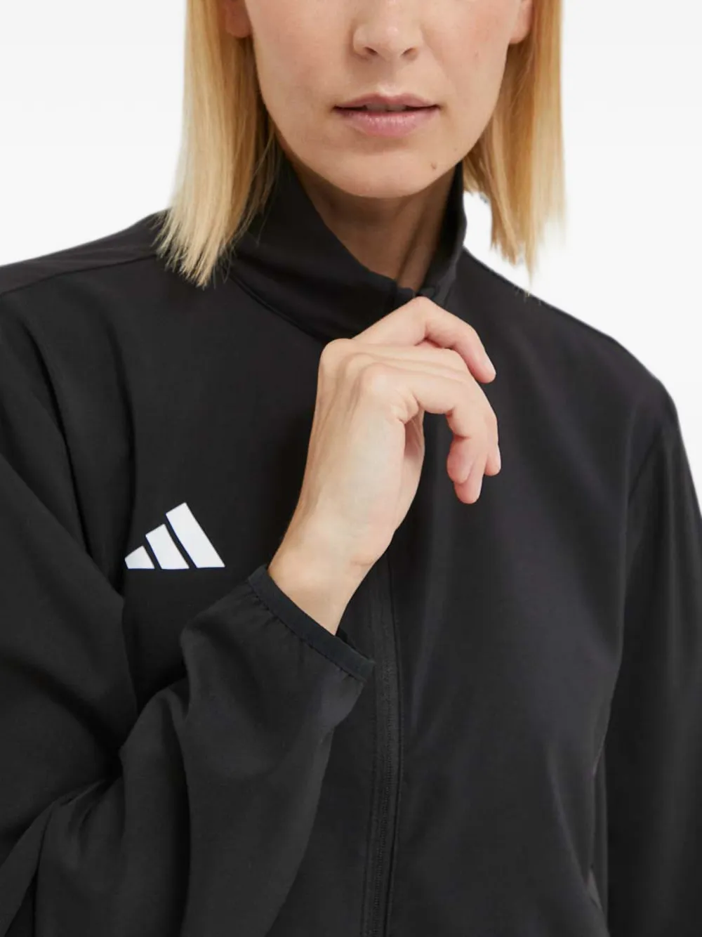 adidas Sweater met rits Zwart
