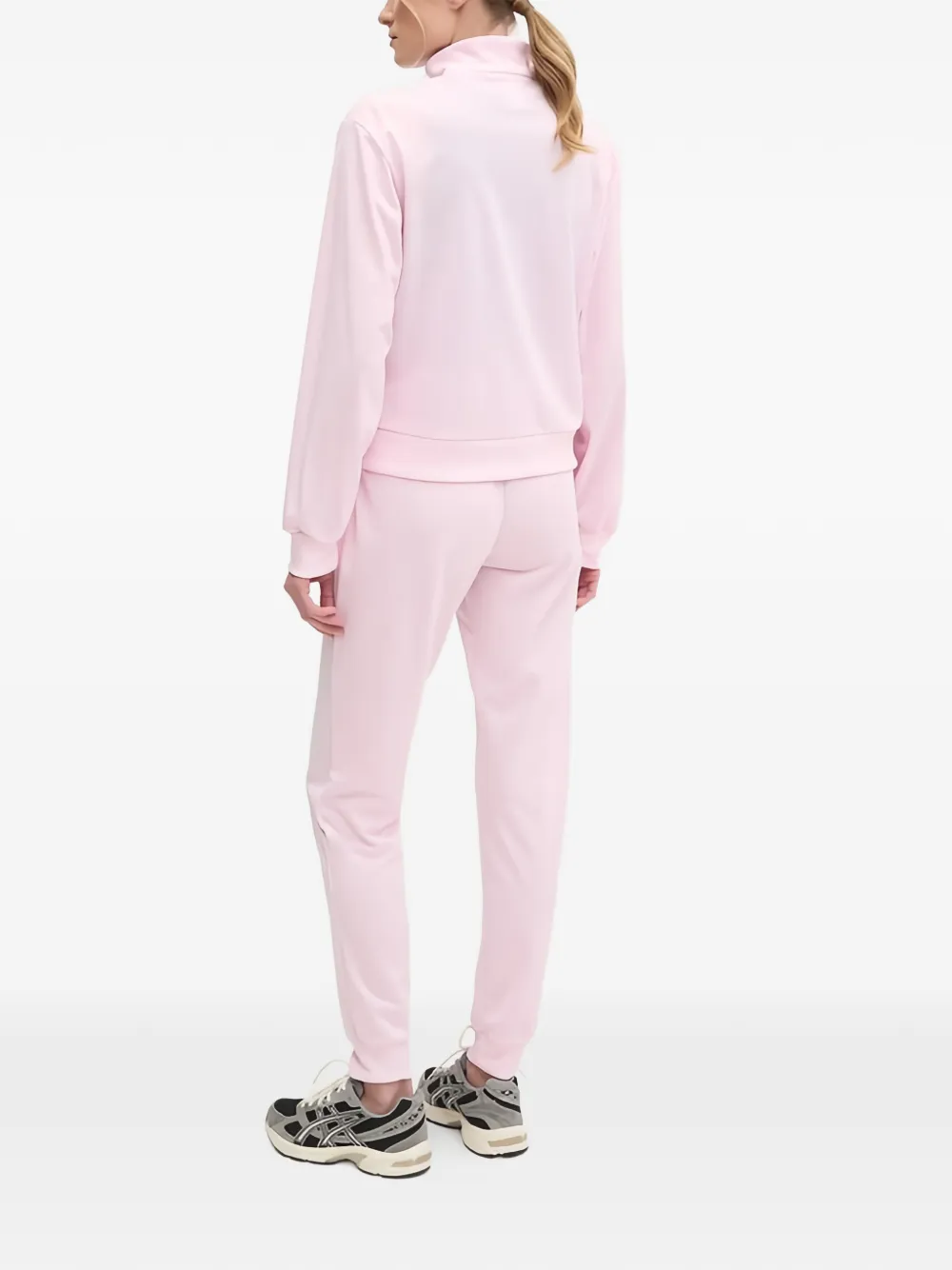 adidas Trainingspak met geborduurd logo en ritssluiting Roze