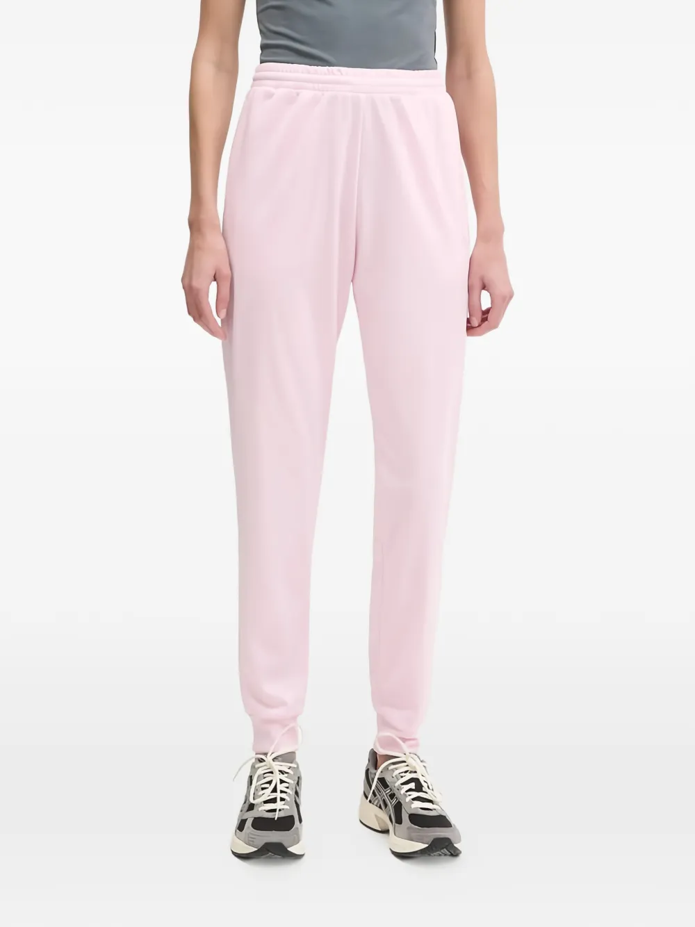 adidas Trainingspak met geborduurd logo en ritssluiting Roze