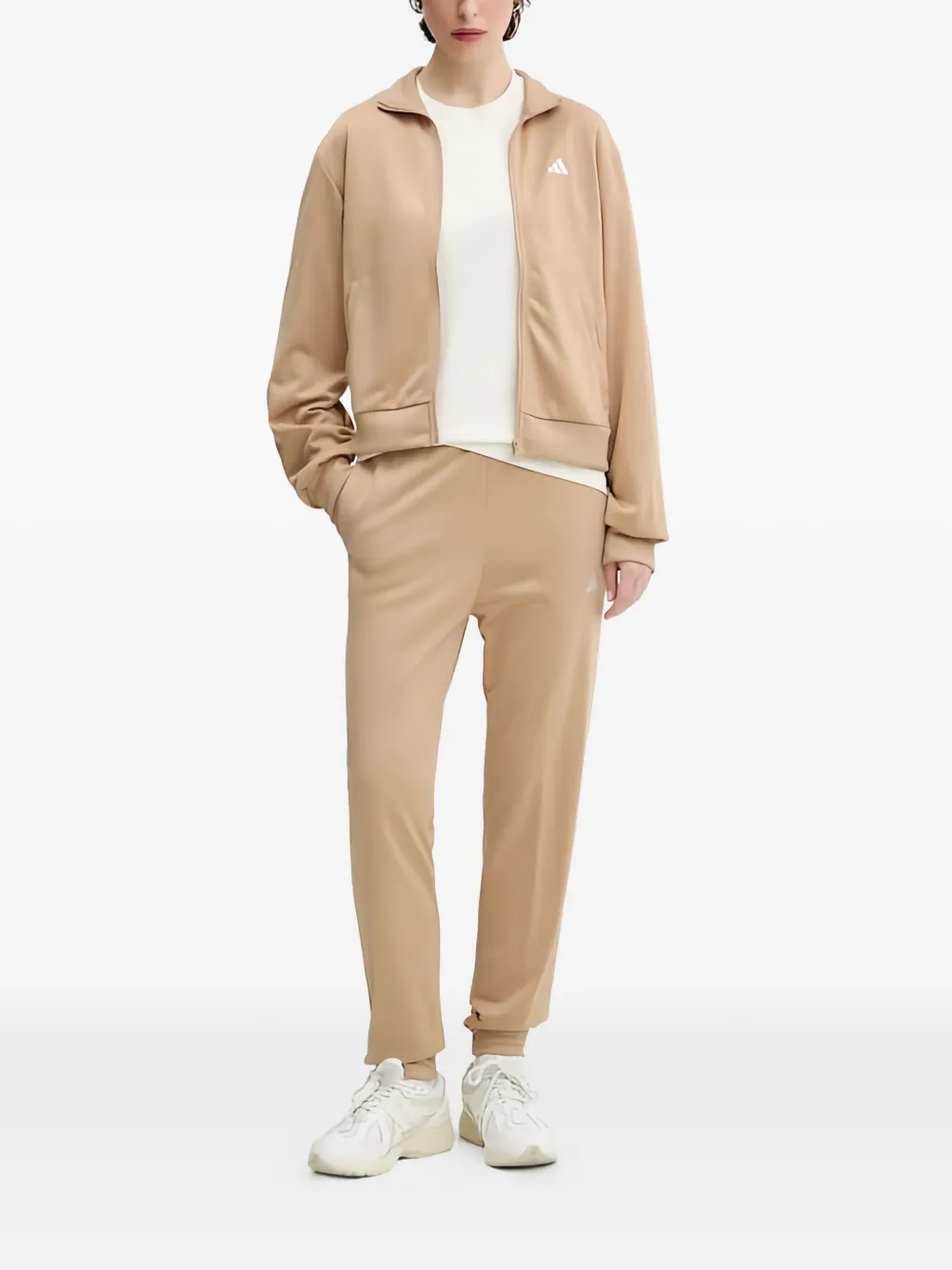 adidas zip-fastening tracksuit - Toni neutri