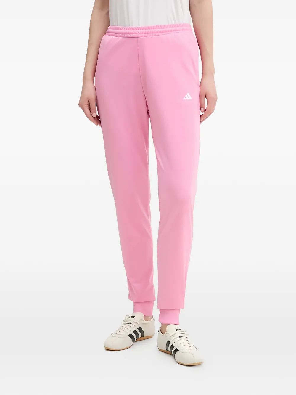 adidas Trainingspak met logo en rits Roze