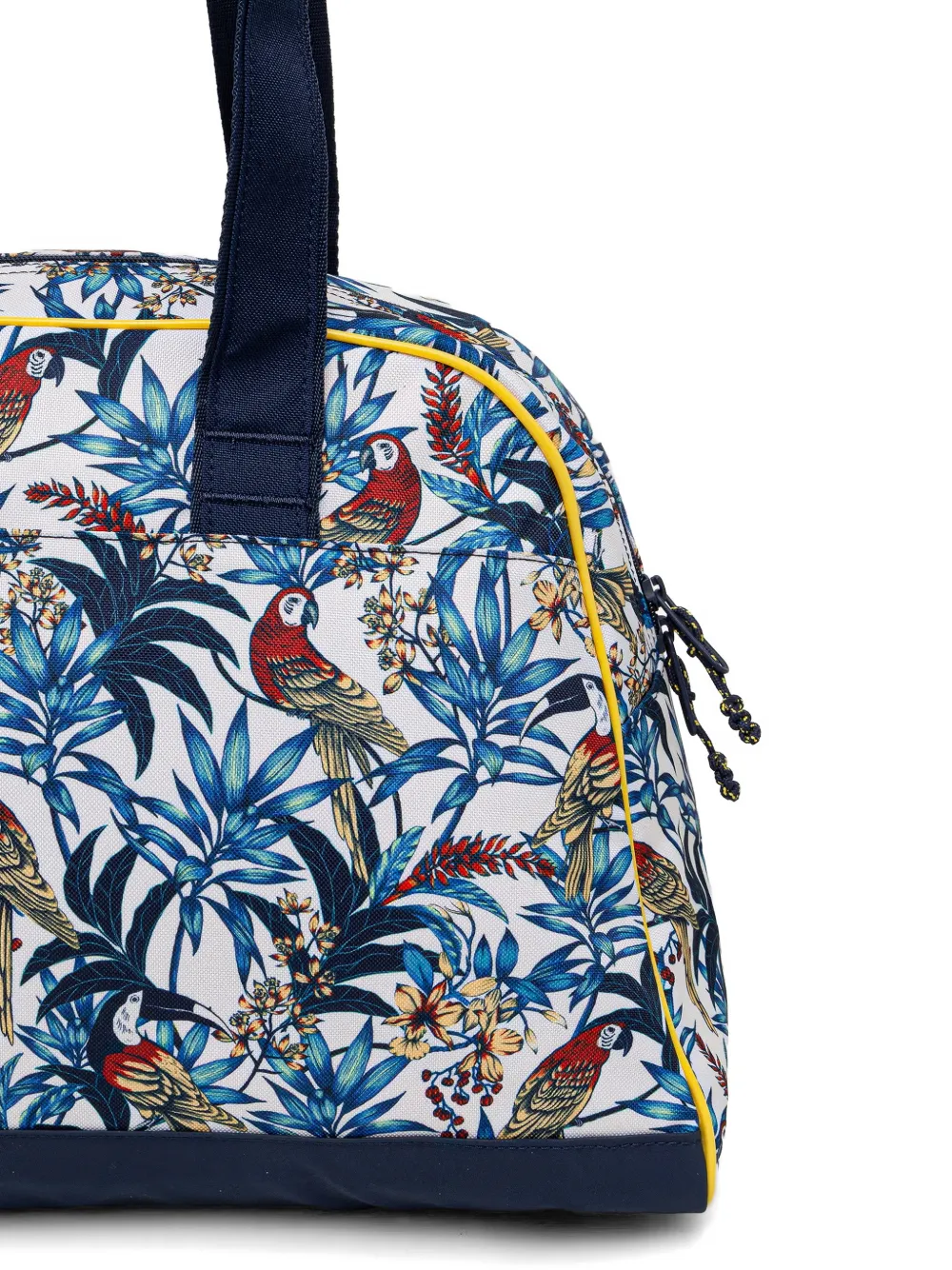 adidas Duffeltas met tropische print Wit