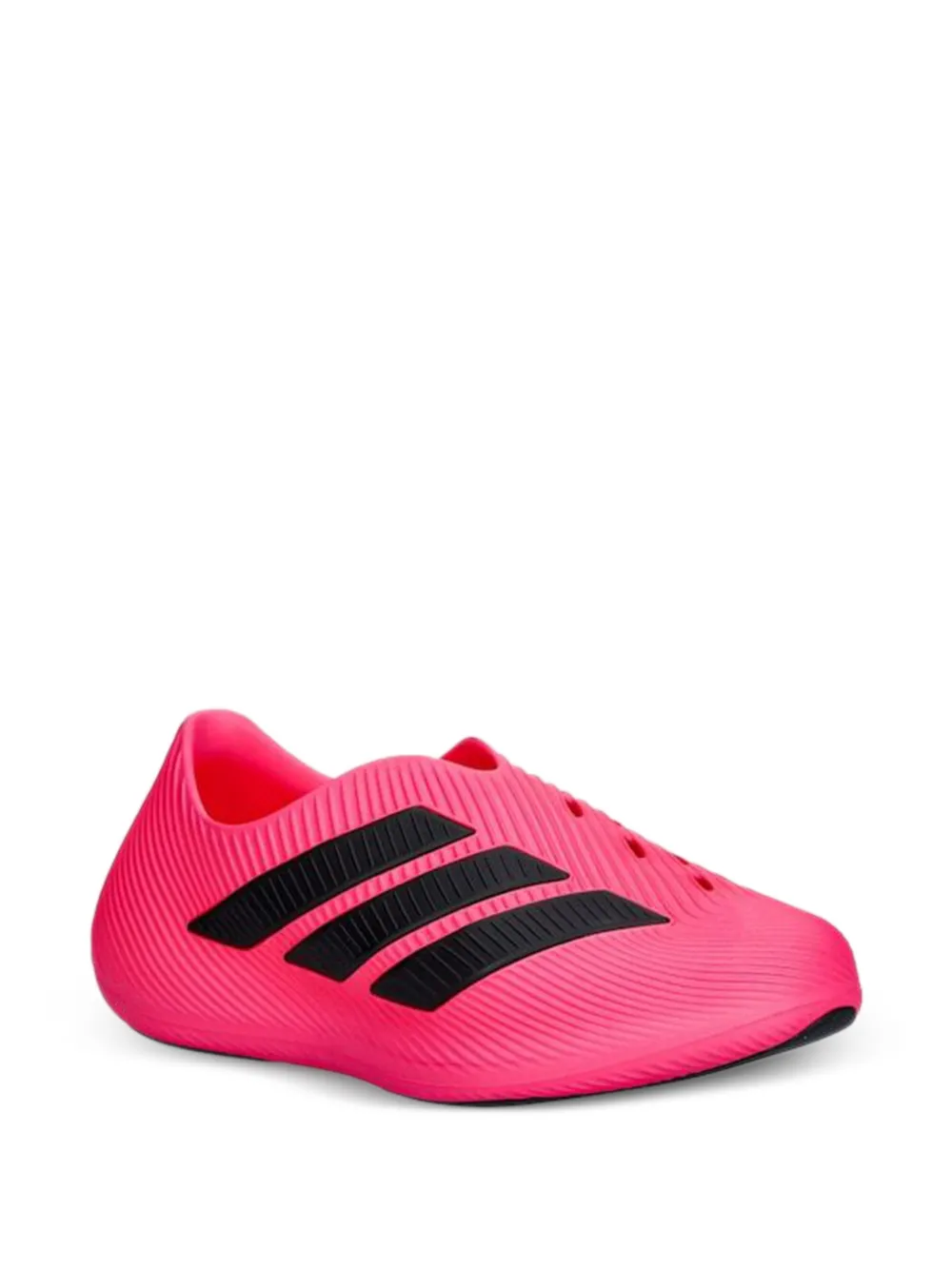 adidas stripes ribbed sneakers Roze