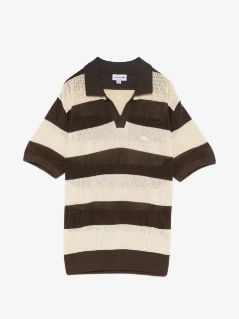 Lacoste striped cotton T-shirt