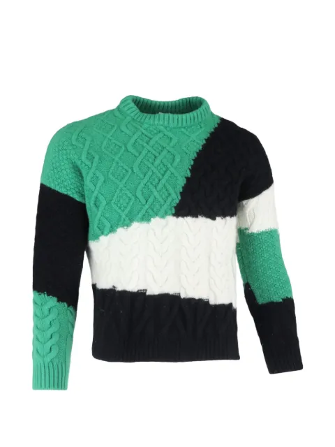 Loewe Pre-Owned cable-knit sweater