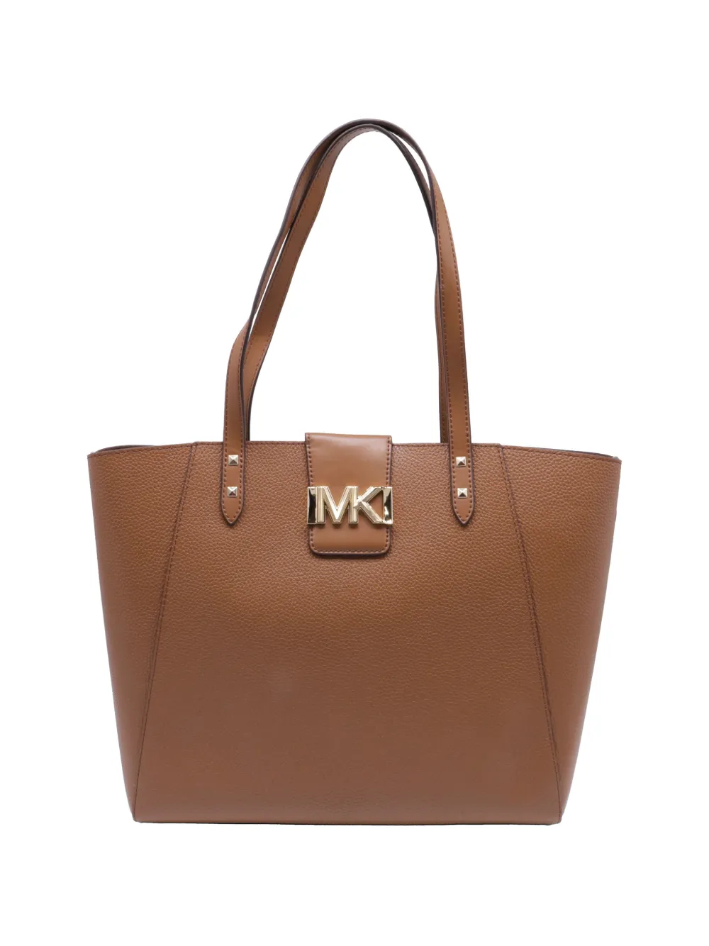 Michael Kors Vintage 2022 large Karlie logo-detail tote bag - Marrone
