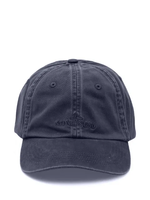 Stone Island logo-embroidered baseball cap