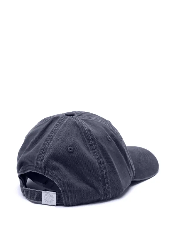 Stone Island ロゴ キャップ | ブルー | FARFETCH JP
