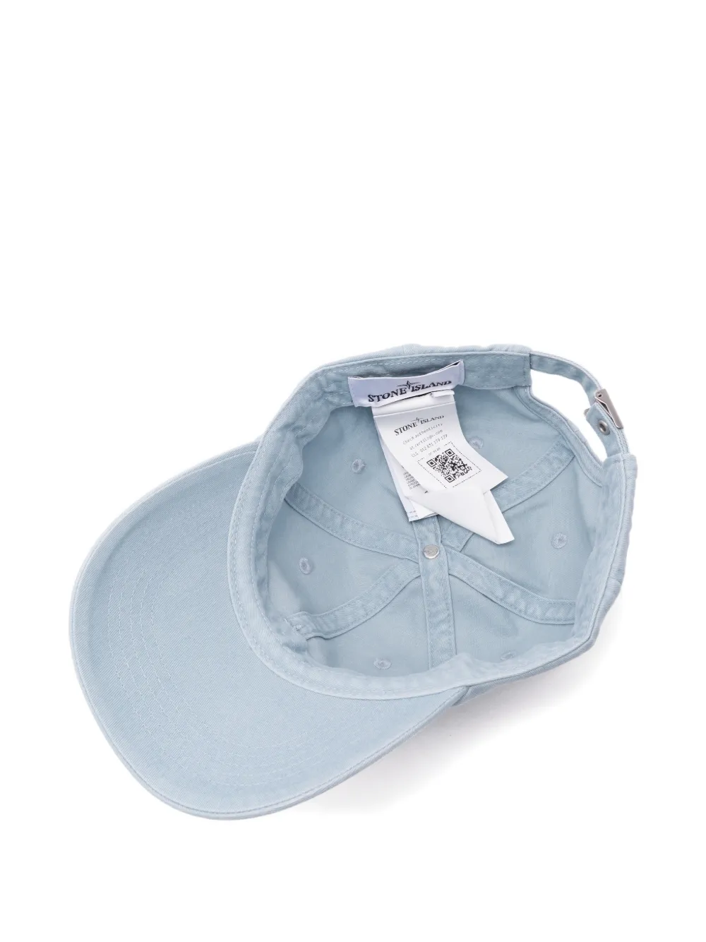  Stone Island Logo-embroidered Baseball Cap - Blue 