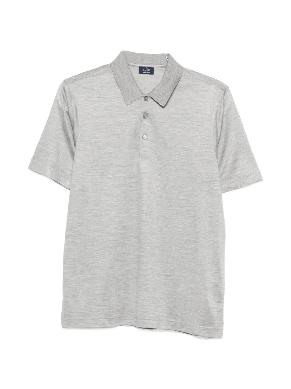 Arte Antwerp silk polo shirt - Grigio