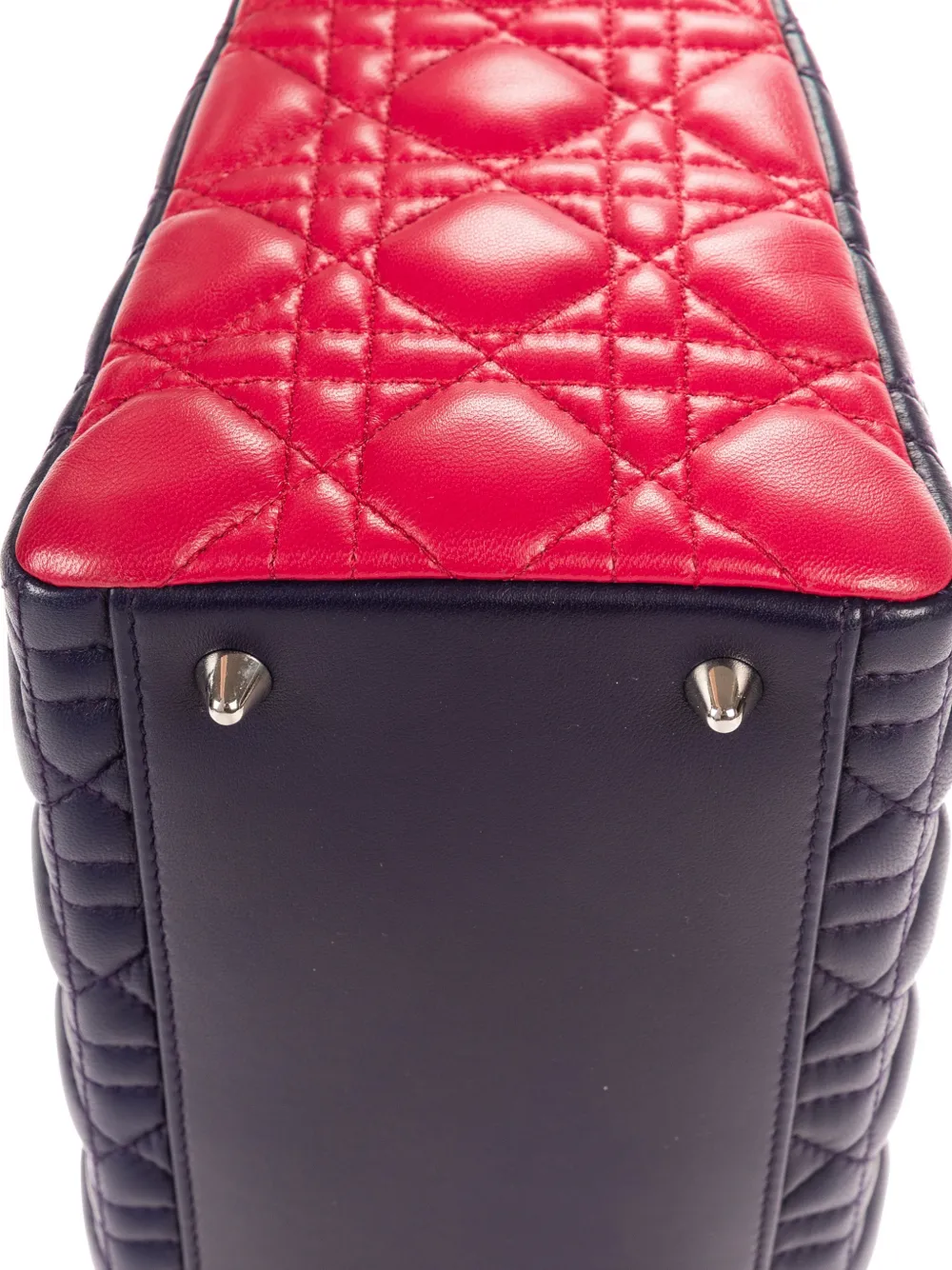 カナージュステッチ キルティングハンドバッグ Christian Dior Pre-Owned レディ ディオール カナージュ キルティング