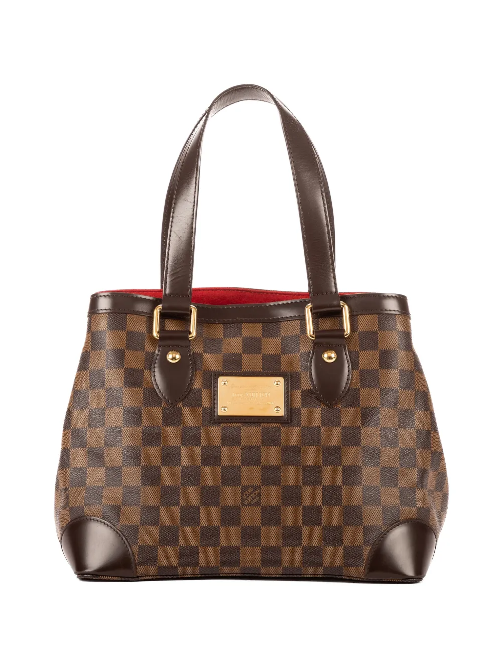 Louis Vuitton Pre-Owned Hampstead Damier Ebène tote bag - Marrone