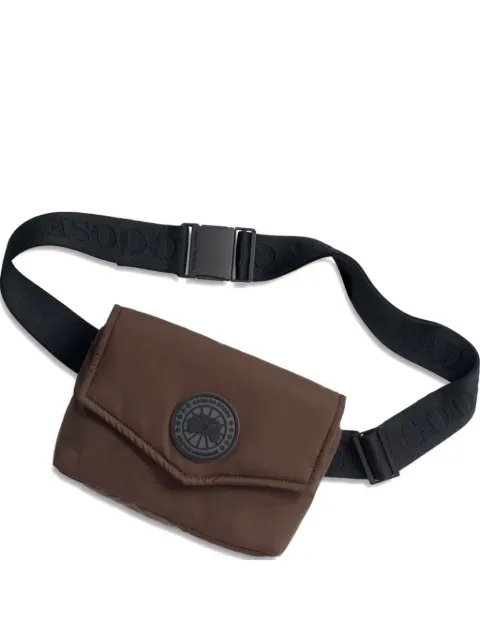 Canada Goose logo-patch messenger bag