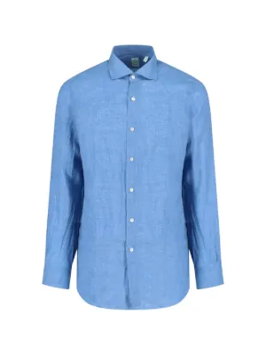 Finamore 1925 Napoli Gaeta シャツ | ブルー | FARFETCH JP
