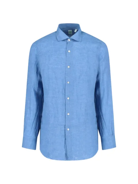 Finamore 1925 Napoli Camisa Gaeta com abotoamento