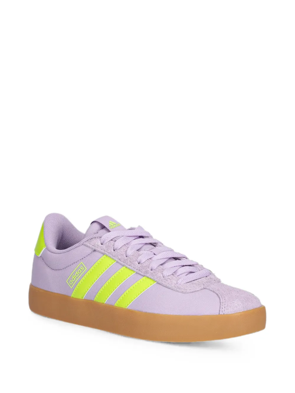 adidas VL Court 3.0 logo-patch sneakers Paars