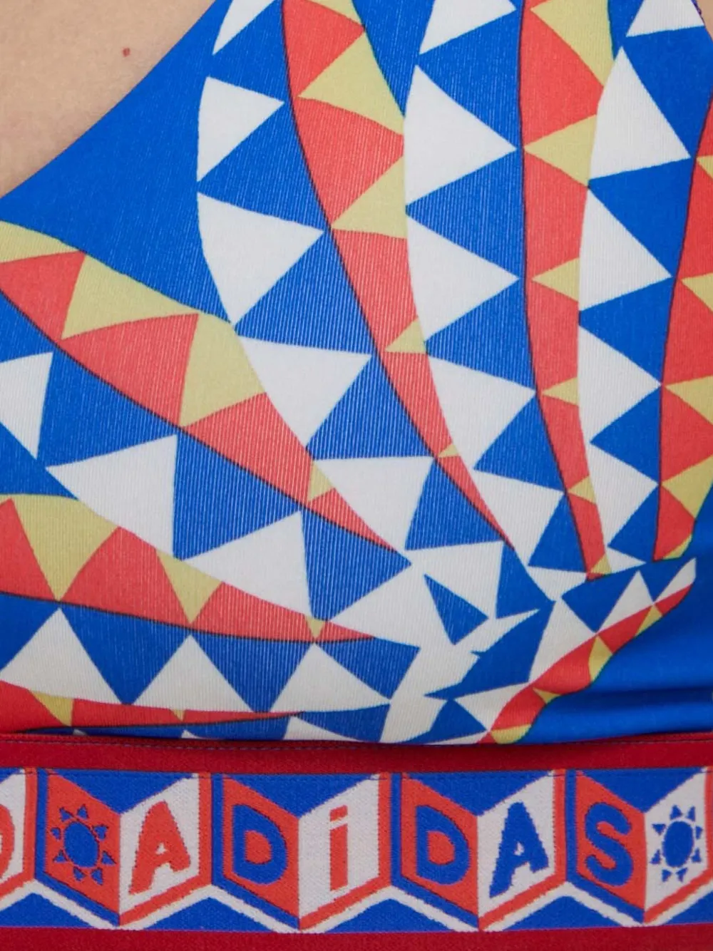 adidas x Farm Rio bh met grafische print Blauw