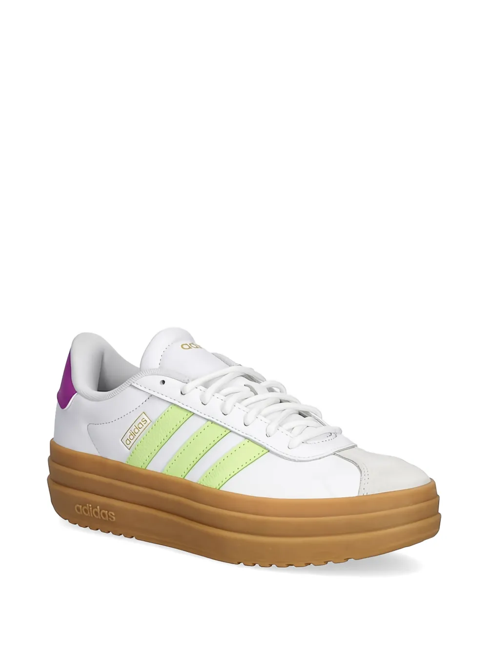 adidas VL Court Bold sneakers met platform Wit