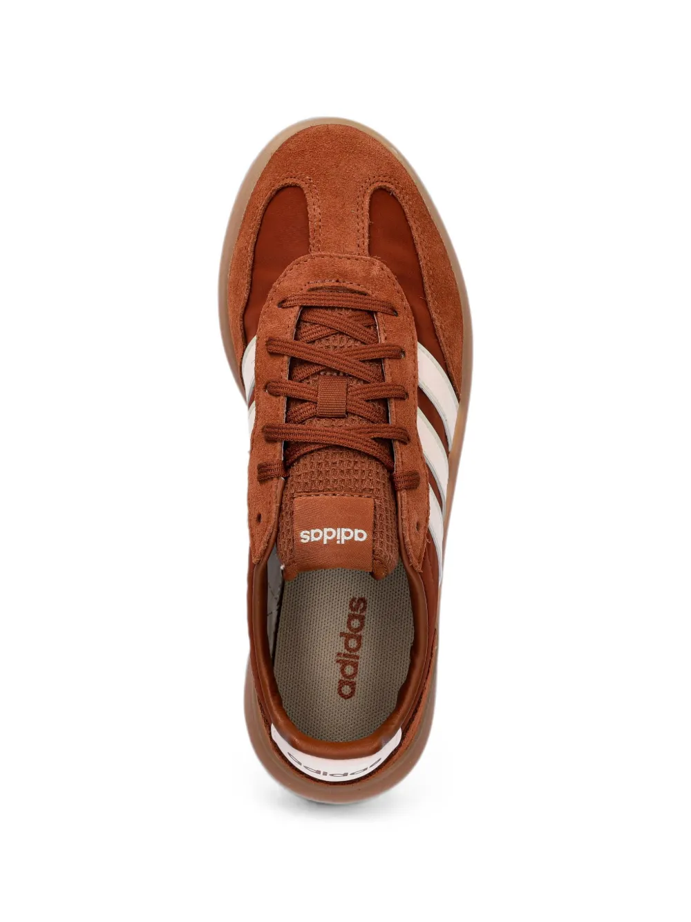 adidas Barreda Decode suede-panelled low-top sneakers Oranje