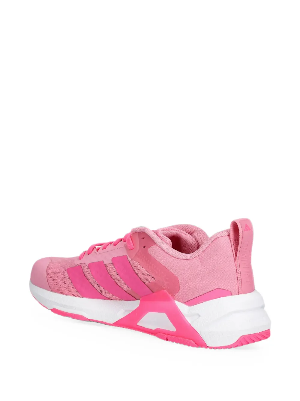 adidas Dropset Control logo-print panelled sneakers Roze