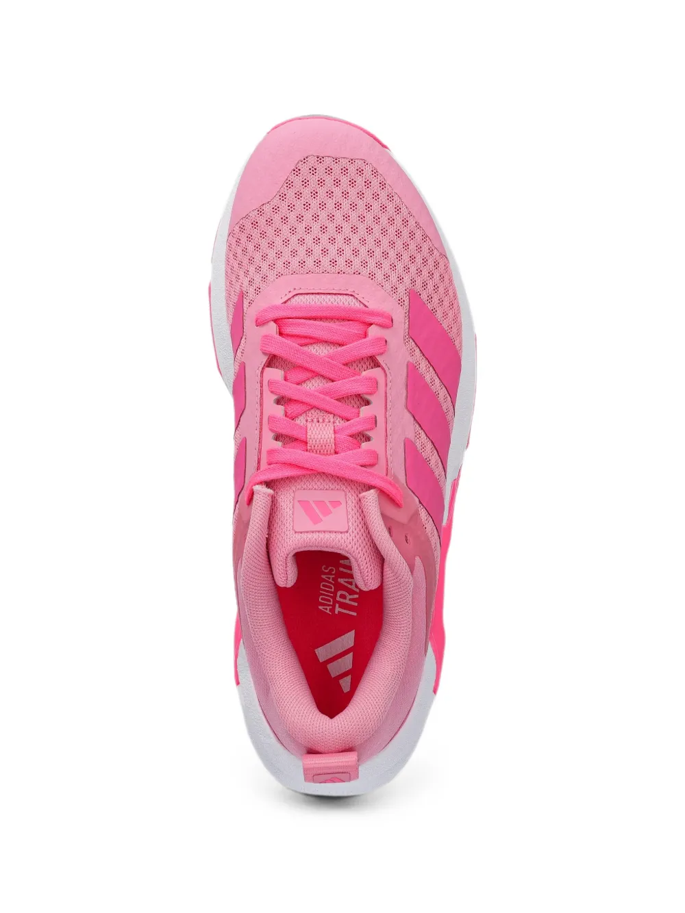 adidas Dropset Control logo-print panelled sneakers Roze