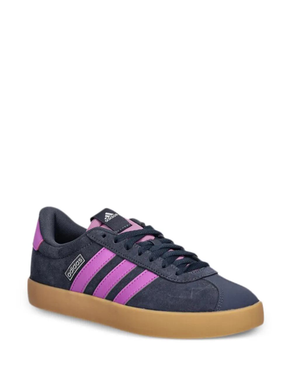 adidas striped sneakers Blauw