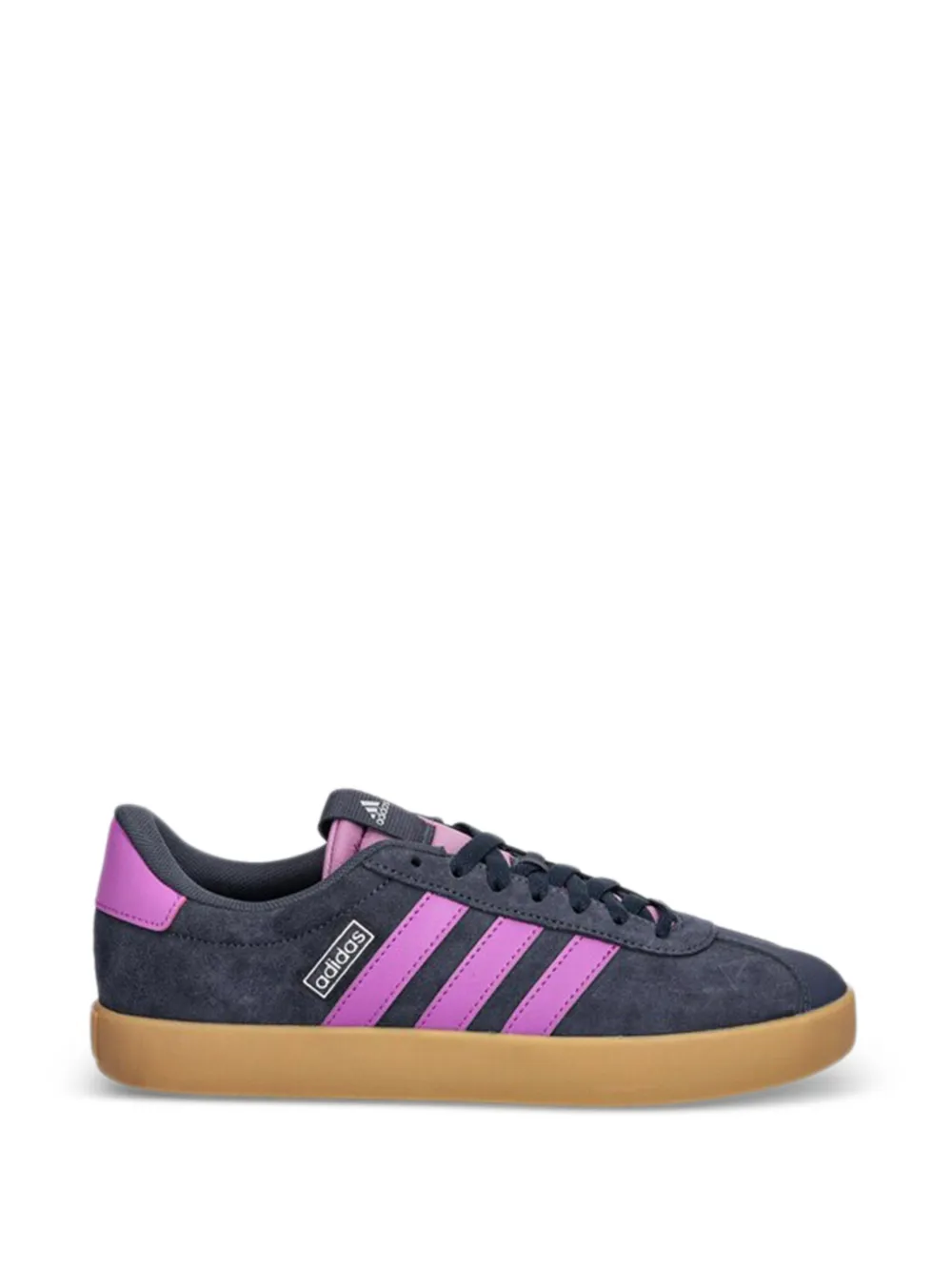 adidas striped sneakers Blauw
