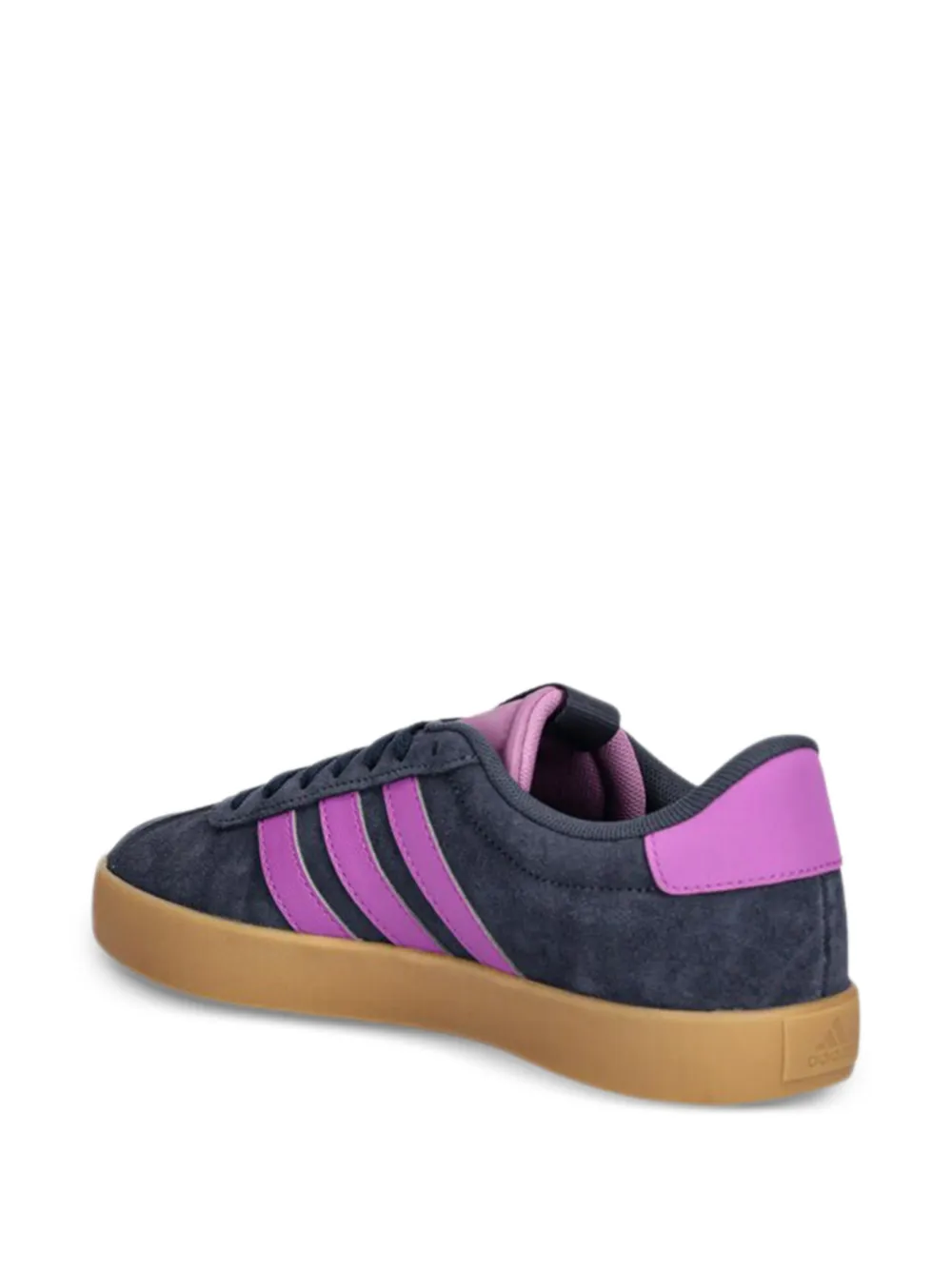adidas striped sneakers Blauw