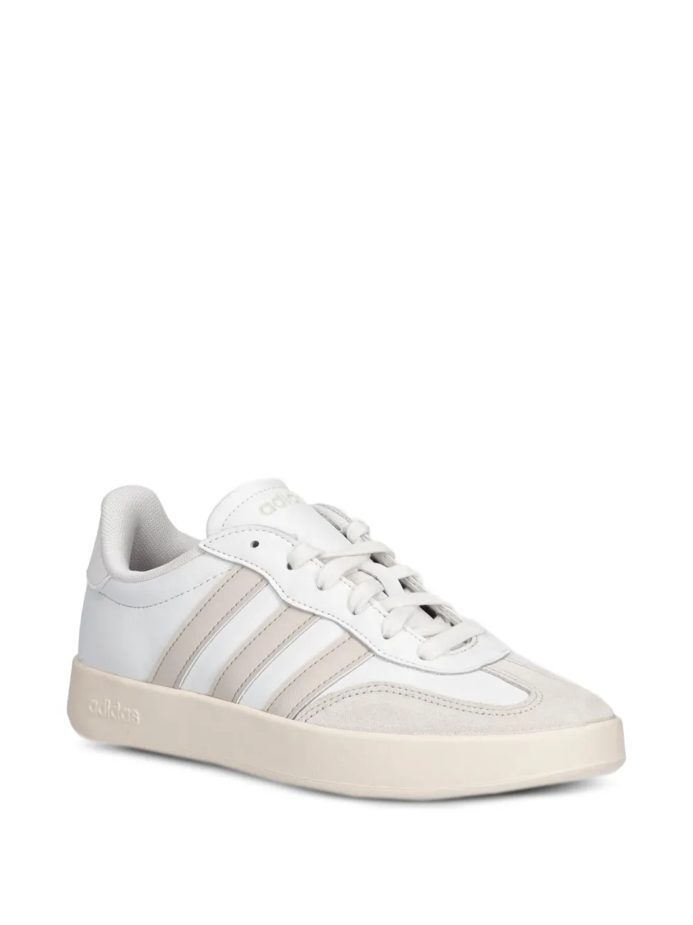 adidas logo-embossed panelled sneakers Wit
