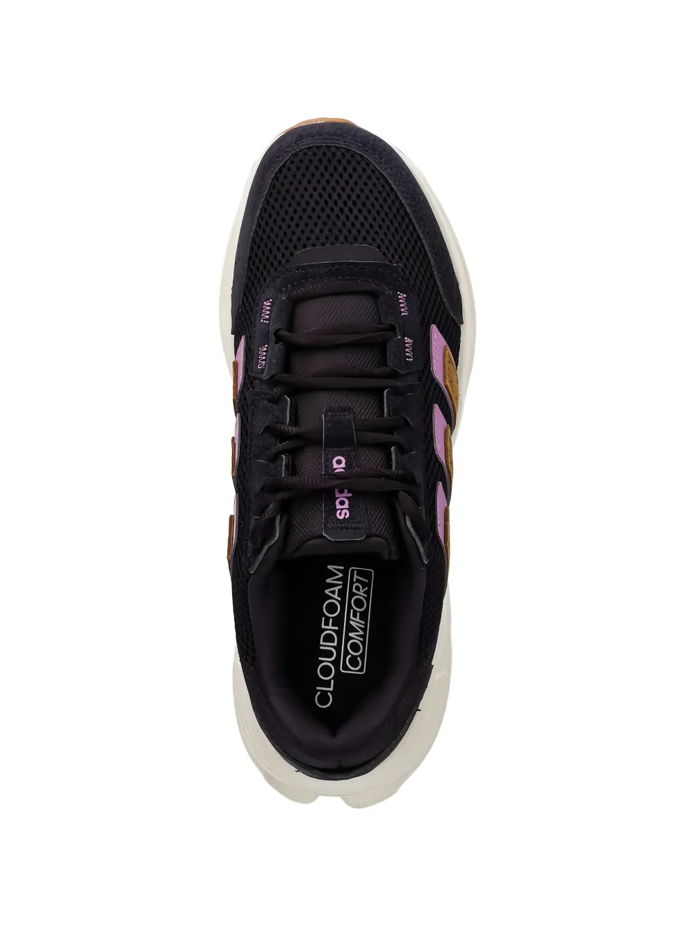 adidas Astrastar three-stripe sneakers Zwart