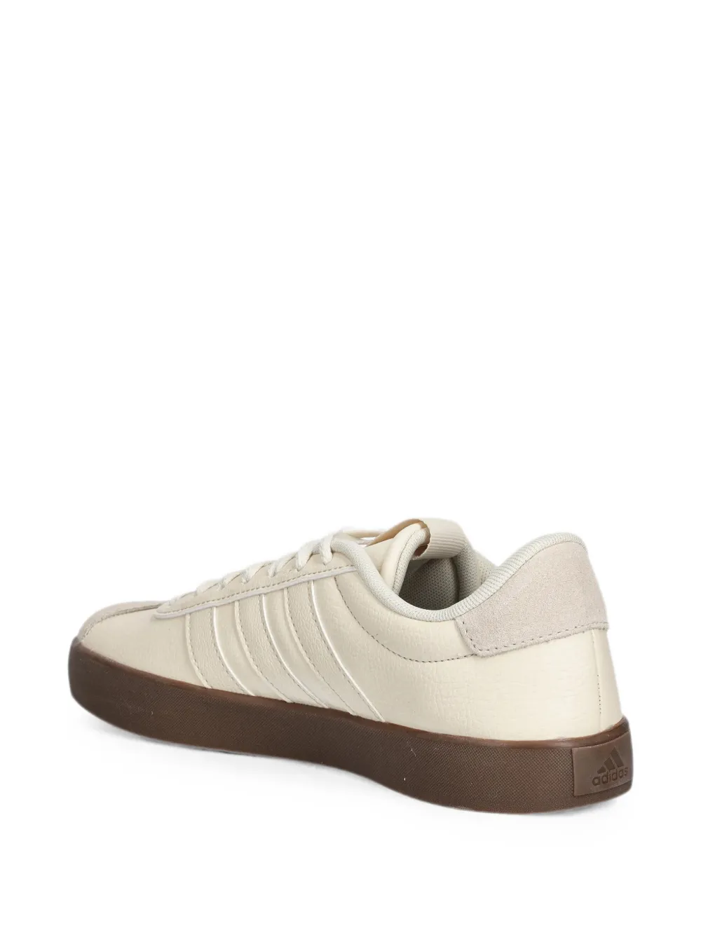 adidas logo-plaque low-top sneakers Beige