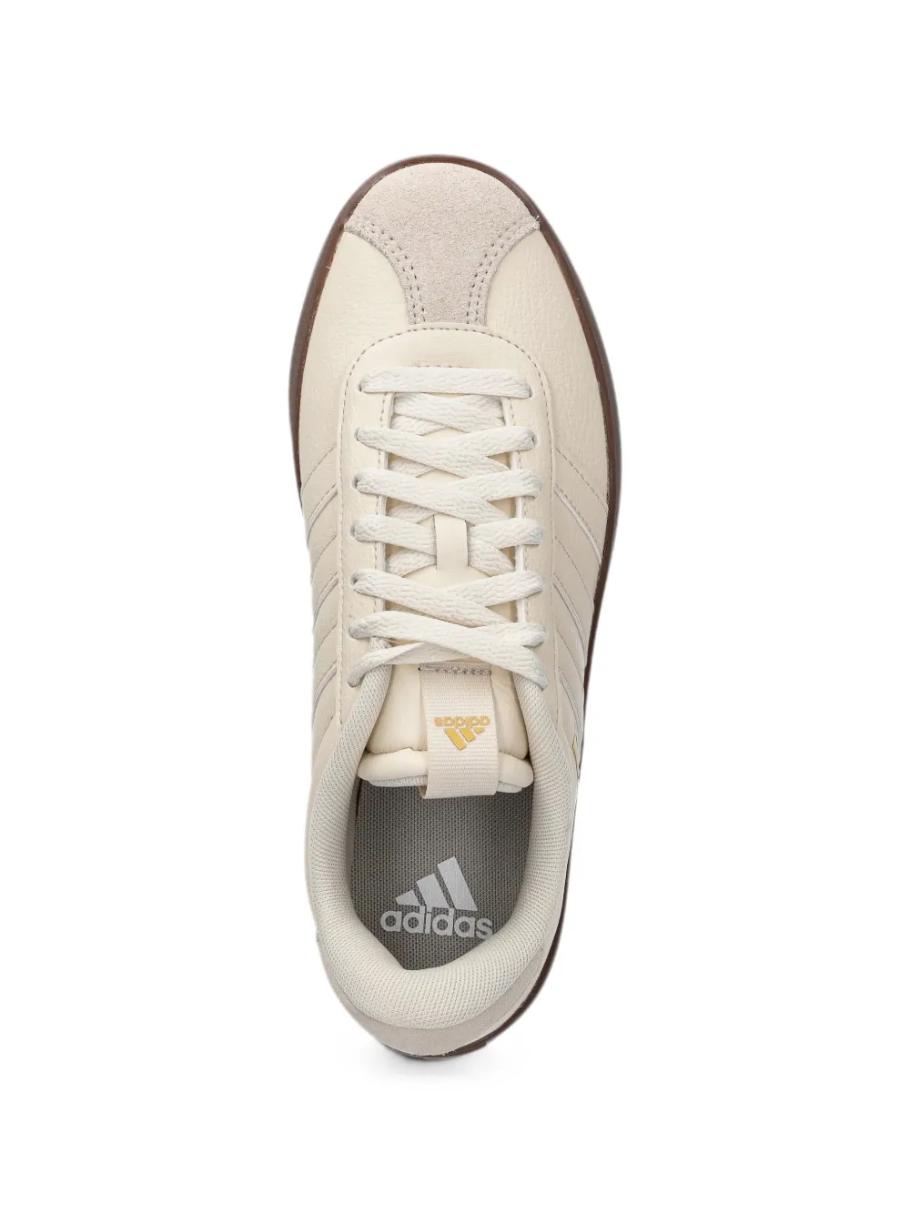 adidas logo-plaque low-top sneakers Beige