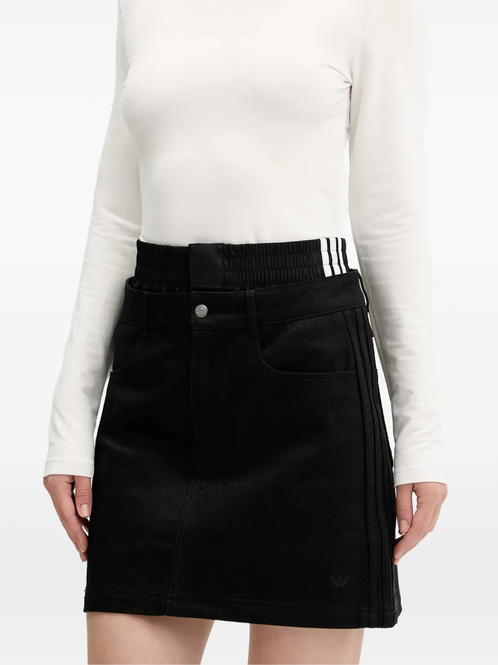 adidas Firebird Utility mini skirt Zwart