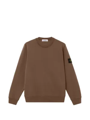 Stone Island ロゴ スウェットシャツ | ブラウン | FARFETCH JP