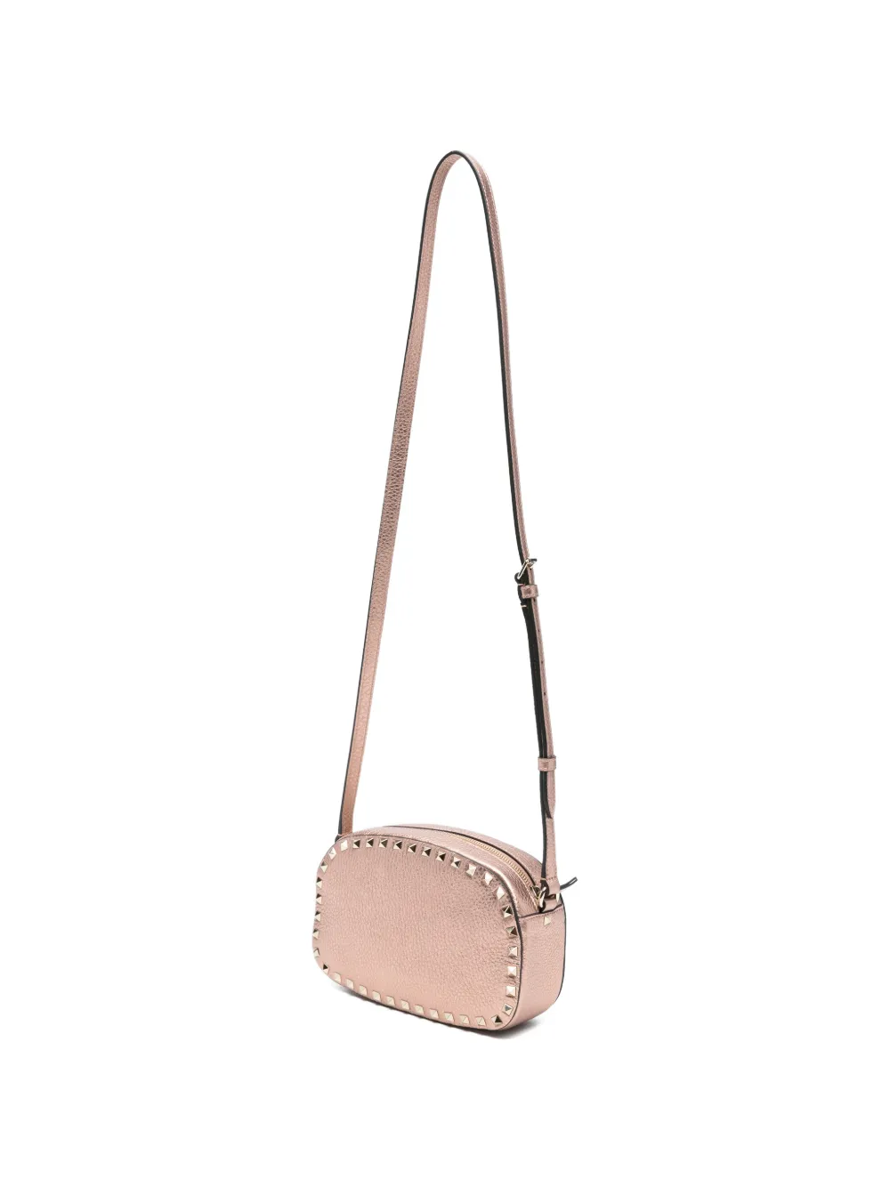 Valentino Garavani Crossbodytas met studs Roze