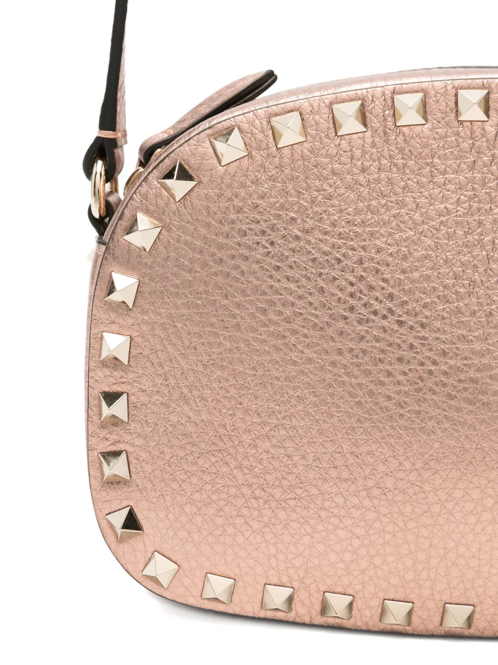 Valentino Garavani Crossbodytas met studs Roze