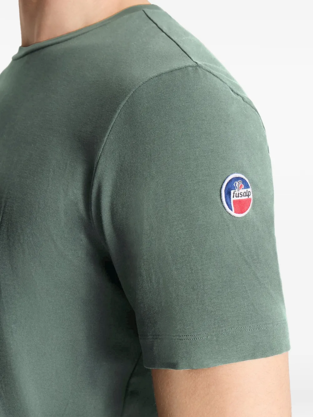 Fusalp Riviere katoenen T-shirt met korte mouwen Groen