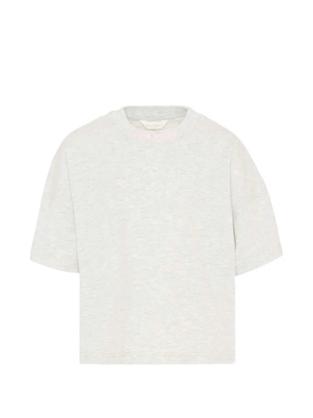 Palm Angels Kids crewneck short-sleeve T-shirt - Grigio