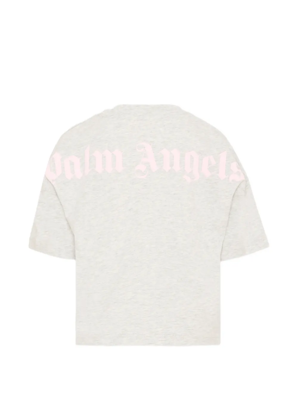 Palm Angels Kids T-shirt met ronde hals Grijs
