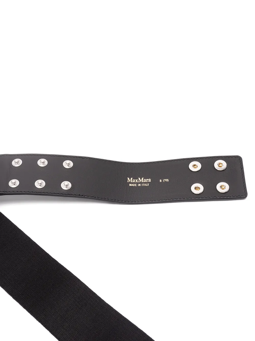  Max Mara Studded Belt - Black 