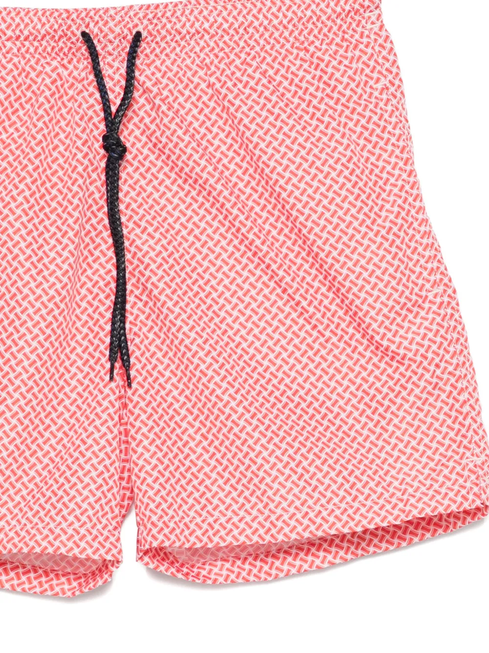  Drumohr Patterned Swim Shorts - Red 
