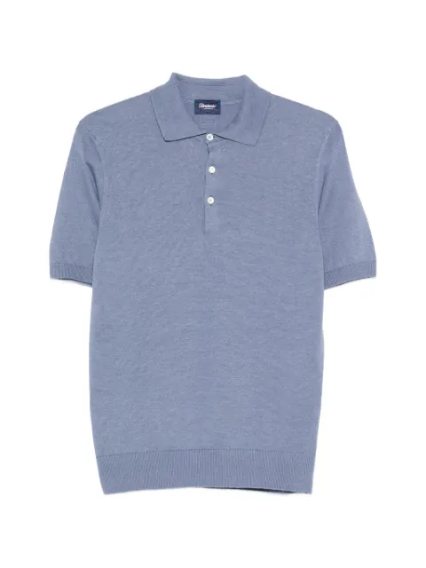 Drumohr linen polo shirt