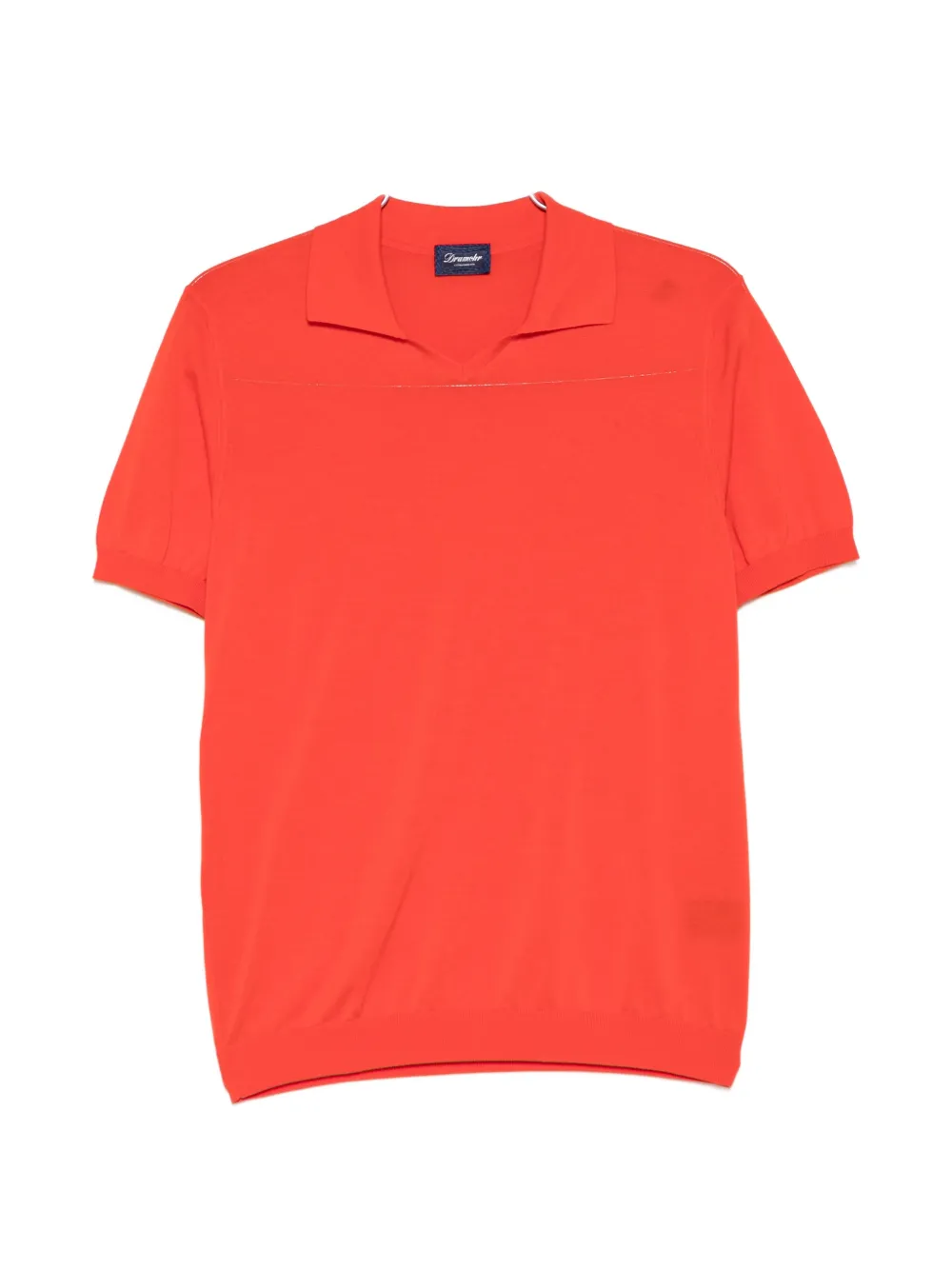 Drumohr short-sleeve T-shirt - Orange