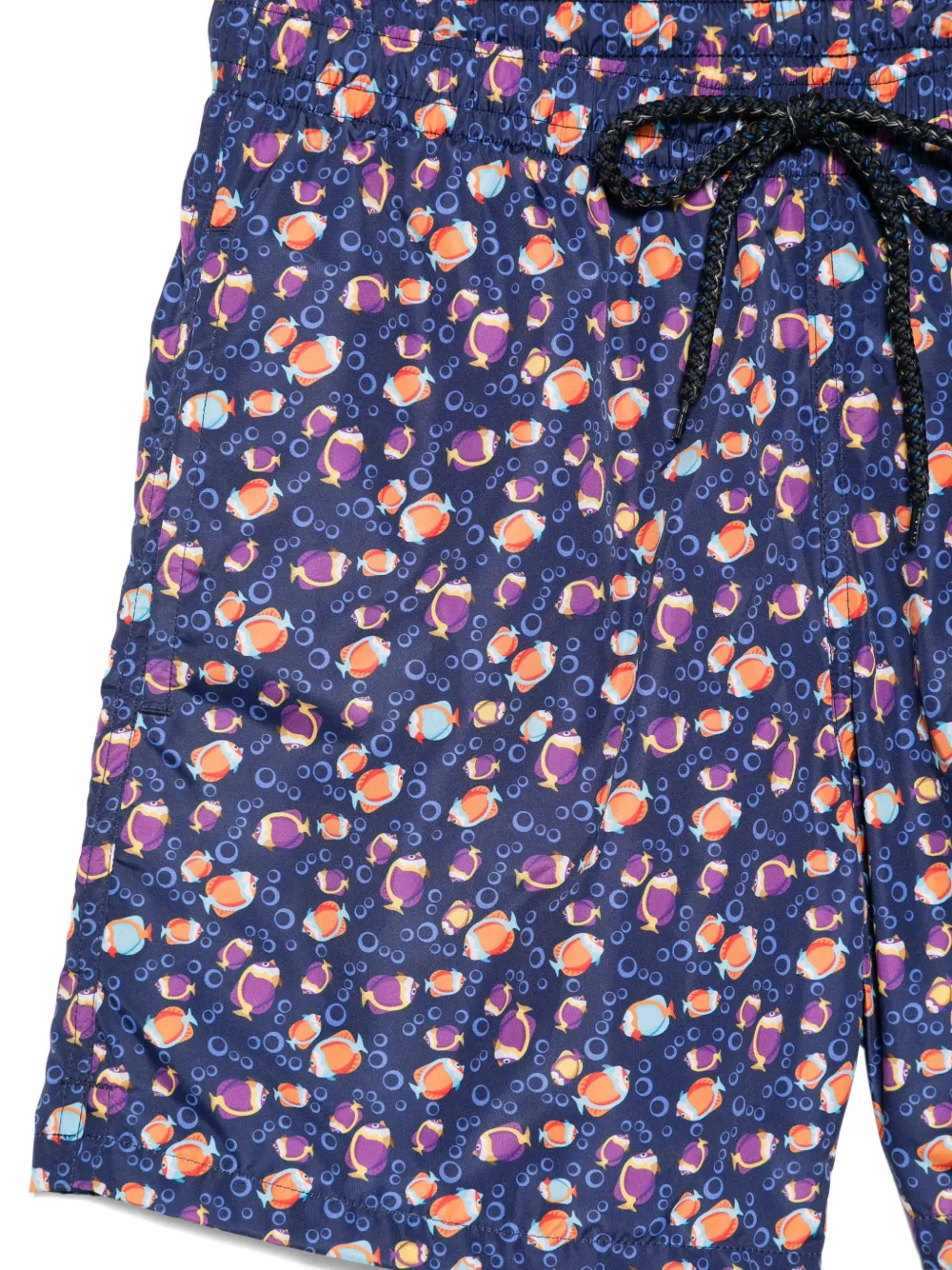 Drumohr Drawstring Patterned Swim Shorts - Blue 
