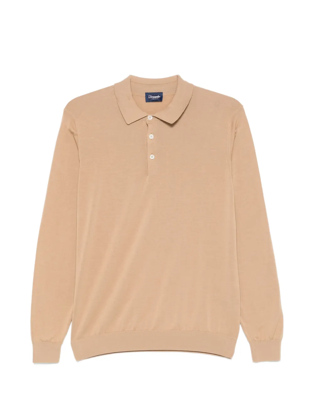 Drumohr long-sleeve polo shirt - Toni neutri